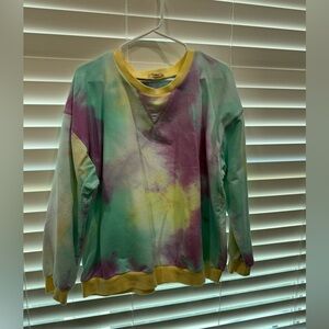 tie dye sweater